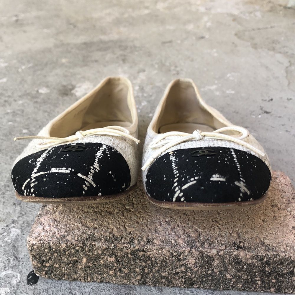 Chanel Fabric ballet flats - Picture 6 of 12